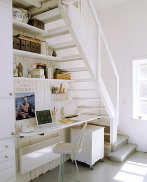 Maximize Space Under Stairs
