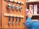 Measuring Cup Hang Up Inside Kitchen Cabinet Door