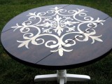 Medalion Table Makeover