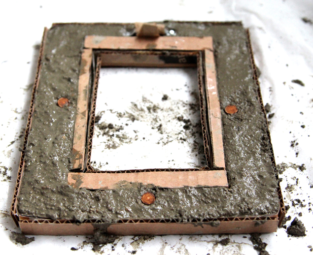 Minimalist Diy Concrete Picture Frame