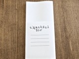 Minimalist Thanksgiving Diy Utensils Envelope