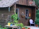 Garden Shed With A Country Appeal
