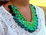 ombre necklace