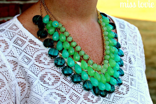 ombre necklace