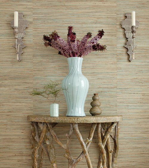 Natural Wallpapers In Interior Decorating