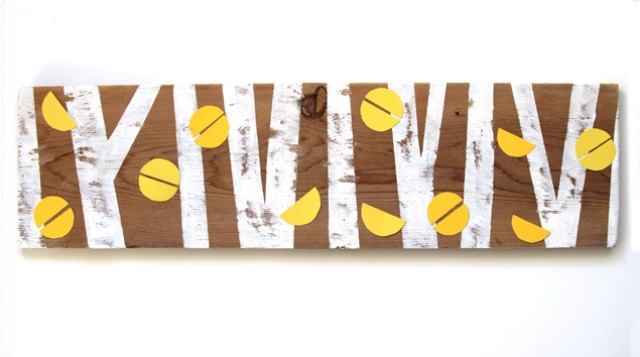 Picture Of nature inspired diy birch forest coat rack  4