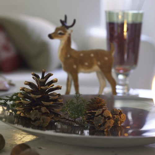 Nature Inspired Table Winter Decorations