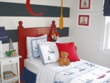 Navy Themed Boys Bedrooms
