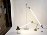 Old Lamps Remade Into Modern Fluriscent Fixtures