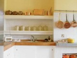 Open Shelves On Kitchen