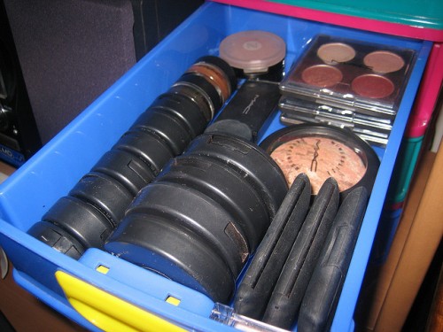 Organized Makeup Storage Drawers