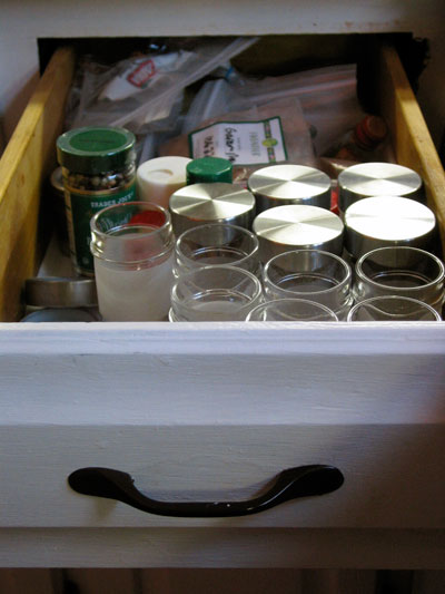 Organizing Spices In A Drawer