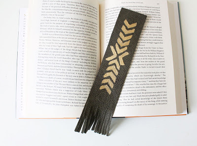 leather bookmark (via owlswakeup)