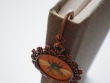 fancy painted bookmark
