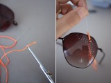 Original Diy Embroidered Sunglasses