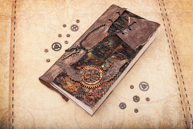 Original Diy Steampunk Notebook
