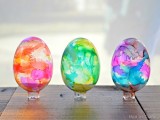 stained glass Easter eggs