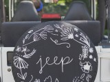 Patterned Diy Jeep Tire Cover