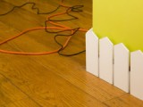 Picket Fence To Hide Cords