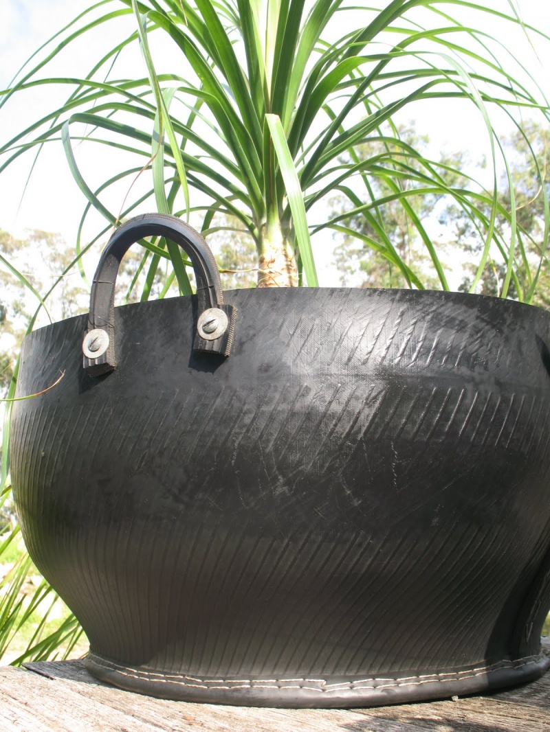 Planters Of Recycled Tyres
