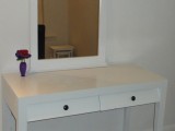 classical white dressing table
