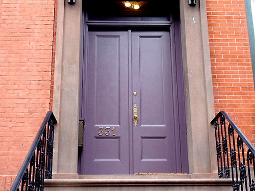 12 Purple Front Door Designs That Inspire