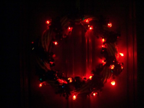 Red Light Wreath