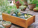 plywood water garden