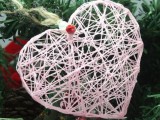 Romantic Diy String Heart Ornament