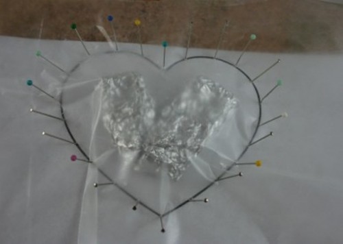 Romantic Diy String Heart Ornament