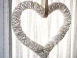 Romantic Heart Wreath For Valentine’s Day