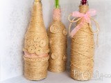 all-wrapped twine bottles