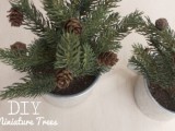 mini Christmas trees