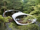 Sculptural Shell Like House