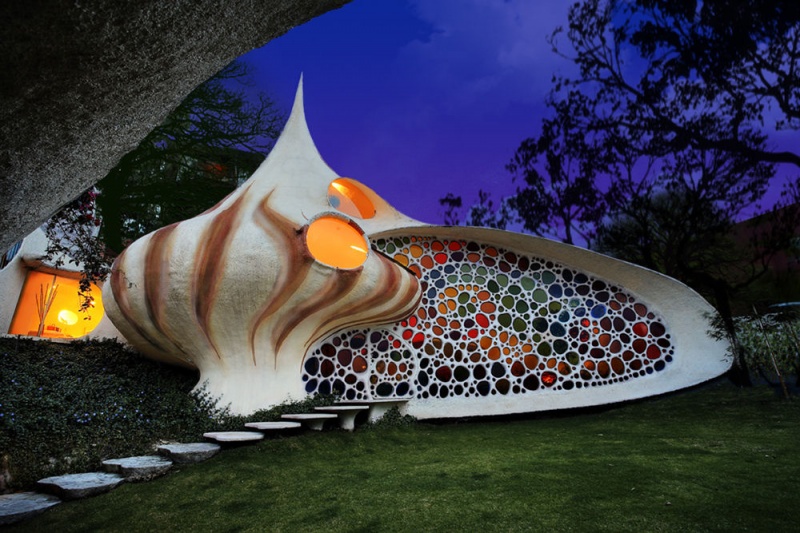 Shell Shaped Nautilus House
