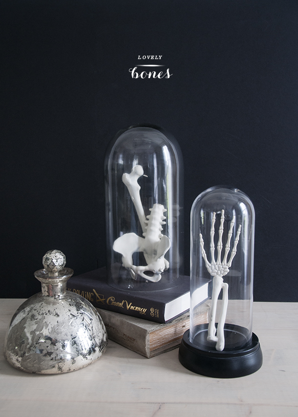 Simple And Spooky Diy Bones For Halloween Decor
