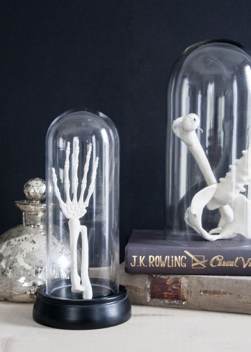 Simple And Spooky Diy Bones For Halloween Decor