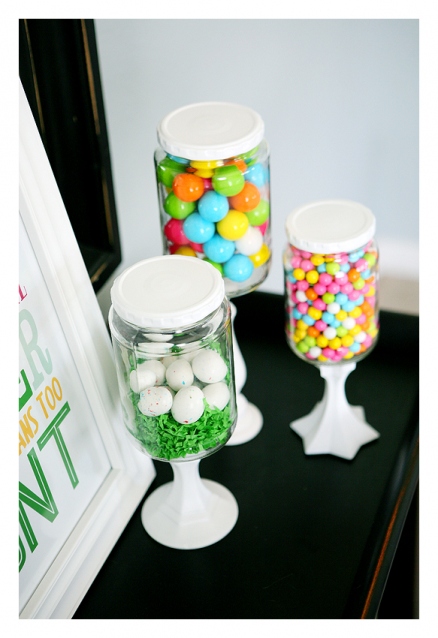 Simple Diy Candy Buffet Jars