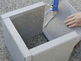 Simple Diy Concrete Outdoor Planters Of Pavers