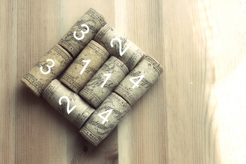Picture Of simple diy cork coasters  5