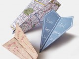 paper air plane cards
