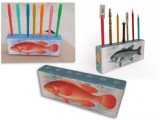fish candle holder