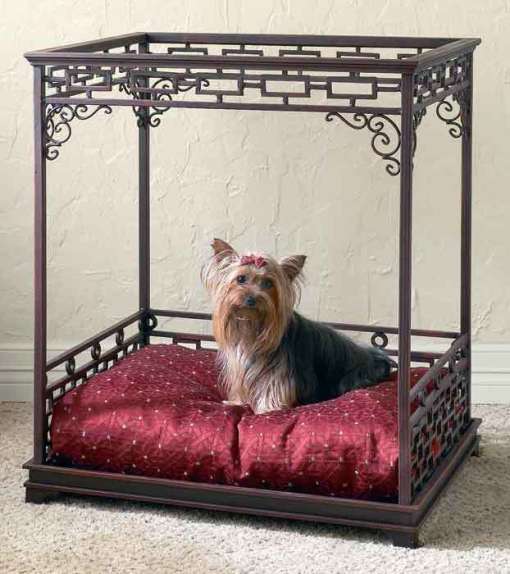 luxurious pet bed