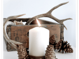 pinecone candleholder