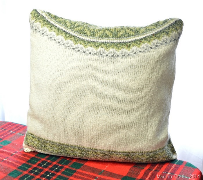 Picture Of simple diy sweater throw pillows  5