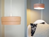 Simple Diy Veneer Pendant Lamp
