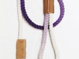 ombre rope leash