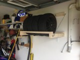 wheel tire storage rack