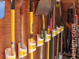 organizing tools with pvc