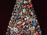 costume jewelry Christmas tree